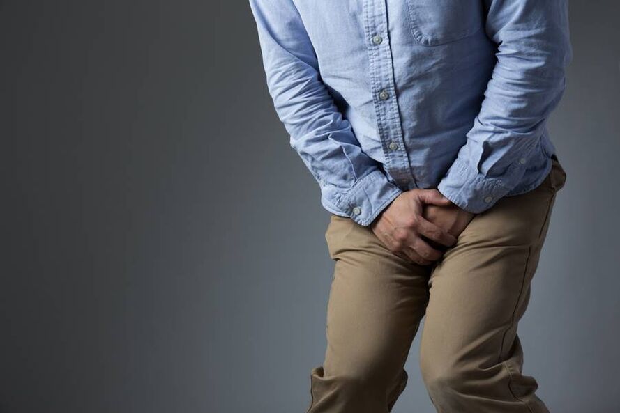 Dolore negli uomini con prostatite
