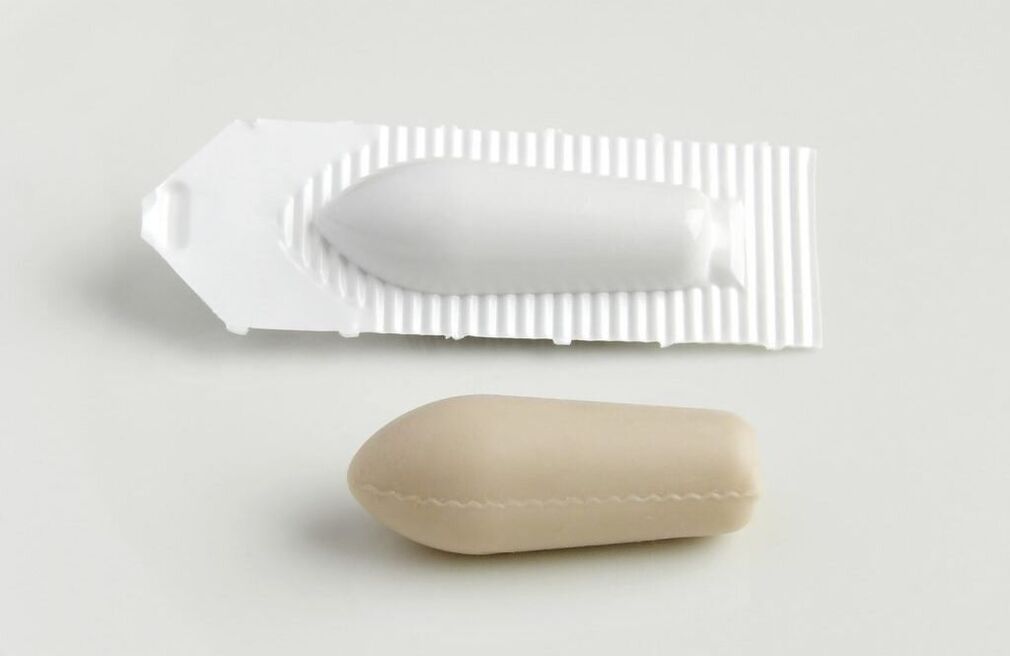 supposta rettale per il trattamento della prostatite