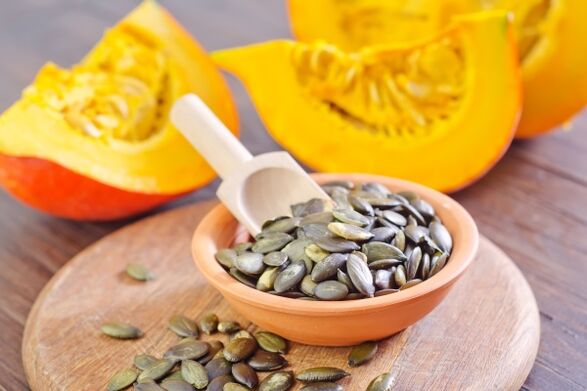 Semi di zucca per il trattamento della prostatite